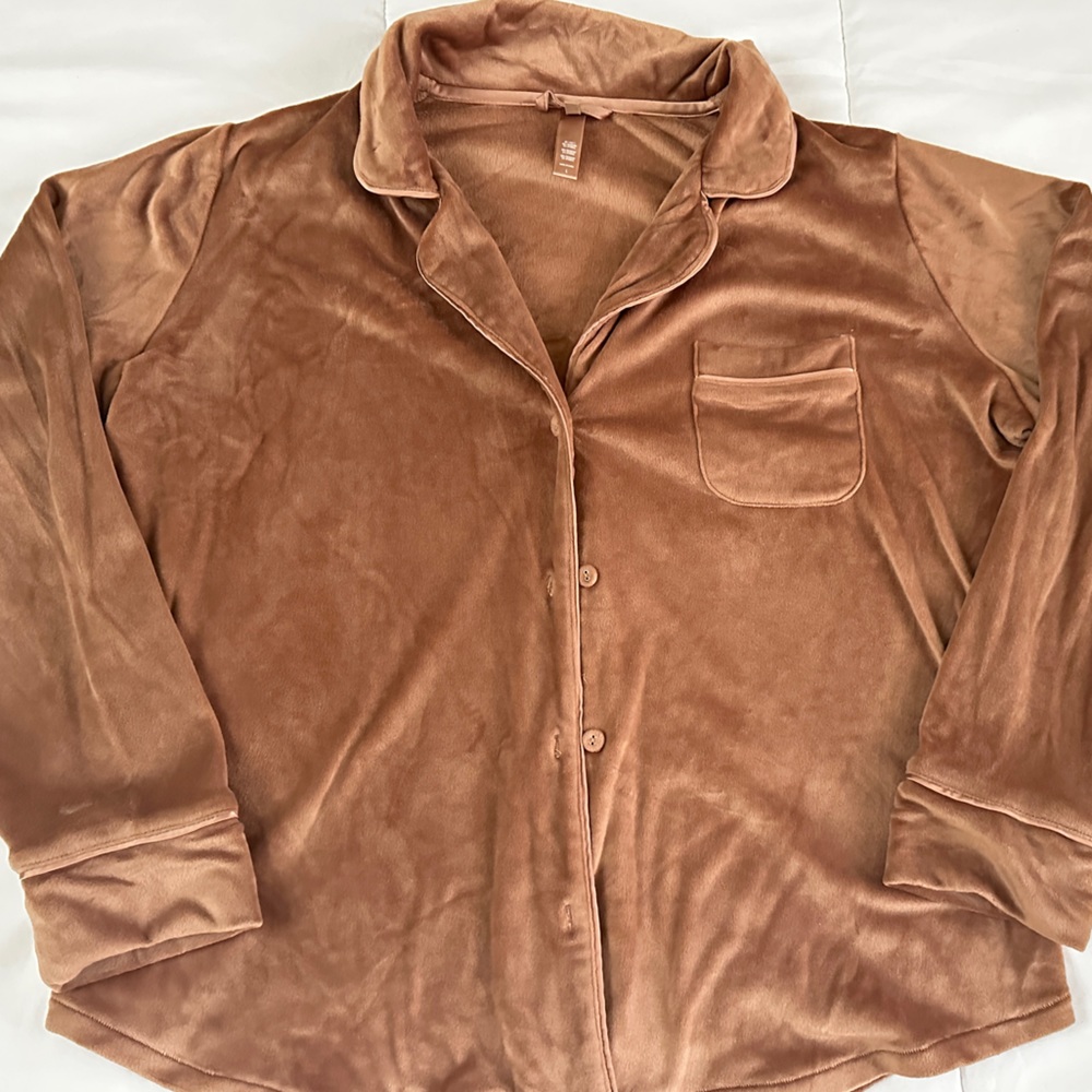 SKIMS | Intimates & Sleepwear | Skims Velour Sleep Top and bottom